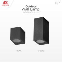ราคา SL LIGHTING โคมไฟติดผนังภายนอก SL 10 23312332W BK (16139395028)