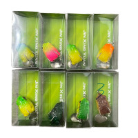 ราคา เหยื่อตกปลา เหยื่อปลอม กบยางหางพู่ กบยางฟ้าร้อง กบยางลายจุด เหยื่อปลอมตกปลา กบยางสำหรับตกปลา (21022203911)