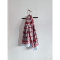 ราคา ผืนใหญ่ ผ้าพันคอผ้าคลุมไหล่ ผ้าคลุมไหล่อินเดีย ผ้าคอตตอนอินเดีย Handblock Print (21380484389)