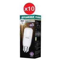ราคา แพ็ค 10 หลอด SYLVANIA LED Stik Pro 9W 865 E27 แสงเดย์ไลท์ แสงสีขาว (12266548973)