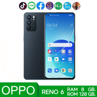 ราคา OPPO RENO 6 5G แรม 8 รอม 128 GB จอ 6 43 นิ้ว ฟรีเคสใสและติดฟิล์มกระจกให้ฟรี รับประกันสินค้า 1 ปี (21388237227)