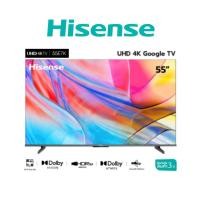 ราคา New 2023 TV Hisense 55 นิ้ว 4K Ultra HD Google TV รุ่น 55E7K ประกันศูนย์3ปี (21383251710)