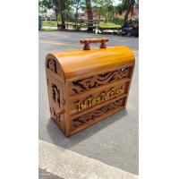 ราคา กล่องใส่ไก่ กล่องไก่ไม้สัก กล่องไก่ลายฉลุ เคลือบเงา สามารถสั่งติดชื่อซุ้มได้ (20825326351)