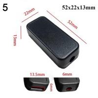 ราคา WIGLEYU สีดำสีดำ พลาสติก ABS ABS ที่มีคุณภาพสูง กล่องโครงการอิเล็กทรอนิกส์ กล่องใส่เครื่องมือ กล่องใส่ของ โครงการฝาครอบกันน้ำ (21079285586)