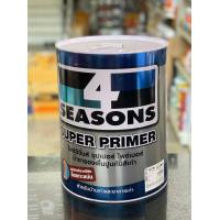ราคา สีรองพื้น สีรองพื้นปูนเก่า น้ำยารองพื้นปูนทับสีเก่า โฟร์ซีซั่นส์ ซุปเปอร์ ไพรเมอร์ ขนาด 3 7518 ลิตร (2801112740)