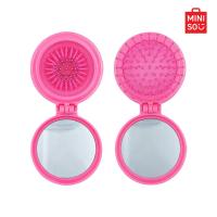 ราคา MINISO หวีพร้อมกระจก ขนาดพกพา Barbie Collection (21409346591)