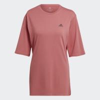 ราคา adidas วิ่ง เสื้อวิ่ง Run Icons Made With Nature ผู้หญิง สีแดง HK9097 (17444366876)