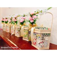 ราคา ชะลอมปิ่นโต หกเหลี่ยม ขนาด 7x7นิ้ว ไม่รวมโบว์ (9443246054)