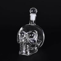ราคา MEIK Crystal Skull Head Vodka Whiskey Shot Home Bar Glass Bottle Decanter (5108990736)