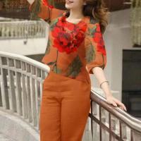 ราคา Fancystyle ZANZEA เสื้อและชุดจั๊มสูทแบบกางเกงชุดวอร์มพิมพ์ลายลายดอกไม้โบฮีเมียนแฟชั่นสำหรับผู้หญิง 15 (21300808346)