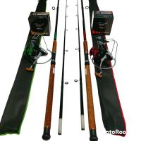 ราคา เบ็ดตกปลา คัน9ฟุตด้ามก๊อกรอกเบอร์6000 (17557218337)