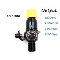 ราคา 5 8 Inlet Thread 4500psi Regulator Paintball PCP สแตนเลสคุณภาพสูง (16519514767)