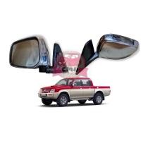 ราคา กระจกมองข้าง MITSUBISHI L200 STRADA มิตซูบิชิ สตาด้า สีโครเมี่ยม สีดำ ปรับมือ คู่ ซ้าย ขวา (21383888378)