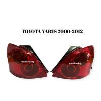 ราคา ไฟท้าย ไฟท้ายแต่ง LED TOYOTA YARIS 2006 2007 2008 สีแดง ยาริส (16100489592)