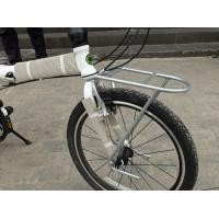 ราคา ตะแกรงหน้าจักรยาน รถพับ 20 จะใช้แขวนกระเป๋าคู่หน้า จะใช้วางของ ได้เลย วัสดุอลูมิเนียม แข็งแรง (12512610726)