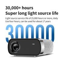 ราคา GX100 โปรเจคเตอร์ wifi projector WiFi 1080P HD 1800 lumens ต่อกับโทรศัพคอมพิวเตอร์ มินิโปรเจคเตอร์ เครื่องฉายหนัง เครื่องฉาย mini เครื่องฉายหนัง เครื่องฉายโปรเจคเตอ โปรเจคเตอร์ขนาดเล็ก โฟกัสอัตโนมัติ 