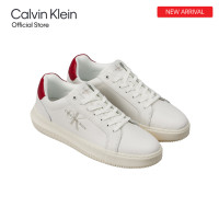 ราคา CALVIN KLEIN รองเท้าผ้าใบผู้ชาย รุ่น YM00681 0KV สีขาว (21393673436)