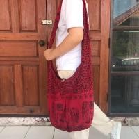 ราคา กระเป๋าย่ามสะพายข้างลายช้าง กระเป๋าย่าม ผ้าพื้นเมือง สามารถสะพายข้าง หรือพาดไหล่ ย่ามสไตล์โบฮีเมียน ย่ามลายช้าง (7787145009)