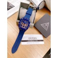 ราคา Guess สีน้ำเงิน แท้ สายซิลิโคน กล่องครบ พร้อมรับประกันจากทางร้าน (19299601243)