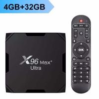 ราคา รุ่นใหม่สเปคแรงมาก X96Max Plus Ultra Wifi 2 4 5G Bluetooth 4 1 CPU Amlogic S905X4 Android 11 รองรับLAN100M Smart tv Box 6 (19515387649)