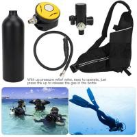 ราคา ถังออกซิเจนดำน้ำ 1 ลิตรชุดหายใจใต้น้ำแบบพกพา ชุด อุปกรณ์ถังดำน้ำ (20400089227)