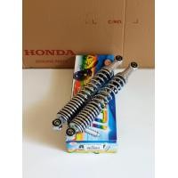 ราคา โช๊คหลัง honda WAVE125SI เวฟ125SI ไฟเลี้ยวบังลม ความยาว 330 ซ ม ชุบ (16446297397)