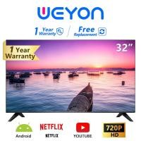 ราคา WEYON ทีวี55นิ้ว 50นิ้ว 43นิ้ว 40นิ้ว 32นิ้ว Smart TV สมาร์ททีวี แอนดรอย ทีวีจอแบน Netflix Youtube (21395955309)
