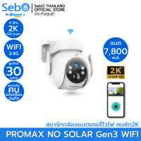 Sebo Maru Promax Wireless CCTV กล้องวงจรปิดไร้สาย หมุนได้รอบ 360 องศา