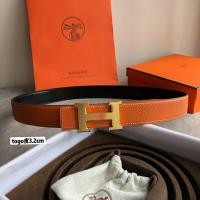 ราคา 2023H new style ladies belt leather belt letter welding point brushed gold palladium buckle Gift packaging (20928921080)