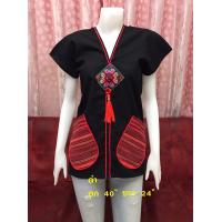 ราคา เสื้อผ้าผ้าฝ้าย เสื้อผ้าพื้นเมือง เสื่อคอวี เสื้อทรงกะเหรี่ยง เสื้อใส่เที่ยวดอย เสื้อสาวเหนือ (19433150782)