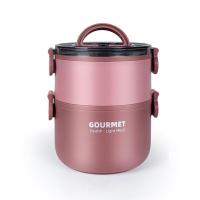 ราคา ปิ่นโตสแตนเลส 304 ปิ่นโตใส่อาหารสแตนเลส ปิ่นโตสแตนเลส 2 ชั้น (19719830053)