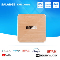 ราคา Salange Mecool กล่องทีวี KM6กล่องสมาร์ททีวี Wifi 6 Android 10 0 4GB 32GB 64GB S905X4 Amlogic 1000M LAN 5 0 BT Smart Set Top Box (20859500269)