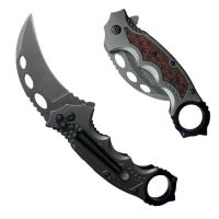 ราคา มีด มีดพกพา มีดพับ มีดเดินป่า มีดคารัมบิต Fox Outdoor Karambit Knives FA42 ขนาด 7 7 นิ้ว 19 5 ซม (19026127776)