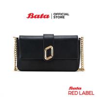 ราคา Bata บาจา Red Label กระเป๋าถือ ใบยาว พร้อมสายสะพายข้าง ดีไซน์หรู ออกงาน สำหรับผู้หญิง รุ่น AMBROSIA สีเบจ 9078953 สีดำ 9076953 (21406870514)