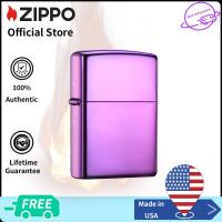 ราคา Zippo Abyss Purple Pocket Lighter Zippo 24747สีม่วง ไฟแช็กไม่มีเชื้อเพลิงภายใน (12179379234)