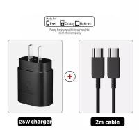 ราคา ชาร์จเร็วสุด Samsung ชุดชาร์จ 25W PDหัวชาร์จ สายชาร์จ หัวชาร์จเร็วซัมซุงของ type C Super Fast Charger สายชาติเร็ว type c 1 เมตร 1 5 เมตร 2 เมตร type c to type c (21340969035)