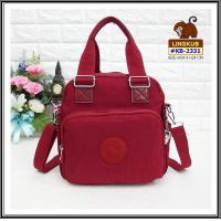 ราคา กระเป๋าทรงถือ 3in1 ถือได้ สะพายได้ ทำเป็นเป้ได้ รุ่น KB 2331 ยี่ห้อ LING KUB มีเก็บปลายทาง กระเป๋าถือ กระเป๋าสะพาย (13234717313)