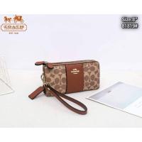 ราคา กระเป๋าคล้องมือ คล้องแขนโค้ช 2ซิป งานน่ารัก (3402676237)