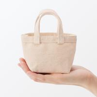 ราคา มูจิ กระเป๋ามินิแคนวาส MUJI Mini Canvas Tote Bag (21255340740)