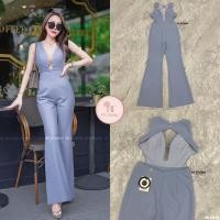 ราคา งานป้าย BT Studio จั้มสูทขายาว แต่งช่วงอกแหวกลึกถึงเอวแต่งสายเพรชคาดกลางด้านหลังแต่งเว้าหลังล่างซิปหลัง งานเนื้อผ้าดี สวย แซ๊บบม๊ากจ้าา (21388378101)