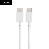 ราคา Ganve ชาร์จเร็วสุด Samsung 25W PD หัวชาร์จ สายชาร์จ หัวชาร์จเร็วซัมซุงของ type C Super Fast Charger type c to type c รองรับรุ่น Note20 Note10 Note9 Note8 S23 S22 S21 S20 S10 S9 S8 A80 สำหรับโทรศัพท์ A
