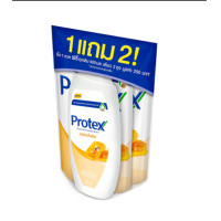 ราคา 1 แถม 2 PROTEX โพรเทคส์ ครีมอาบน้ำ 450 ml ขวดปั้ม แถม 2 ถุงเติม 400 ml สบู่ สบู่เหลว สบู่อาบน้ำ ครีมอาบน้ำถุงเติม (21415467214)