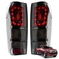 ราคา ไฟท้าย LED สโมค L R Smoke จำนวน 2ชิ้น ซ้ายและขวา สำหรับใส่รถ Isuzu D max D max อีซูซุ ดีแมกซ์ ปี 2012 2013 2014 2015 2016 2017 2018 2ประตู 4ประตู D max รถกระบะ สินค้าราคาถูก คุณภาพดี Smoke Lens LEDs T