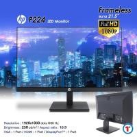 ราคา จอคอมพิวเตอร์ HP EliteDisplay P224 ขนาด 23 8 นิ้ว 60Hz HDMI VGA DisplayPort FullHD มอนิเตอร์มือสอง Monitor USED Screen for computer สภาพนางฟ้า มีประกัน พร้อมบริการหลังการขาย by Totalsolution (75013580
