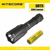 ราคา ไฟฉาย SRT7i NITECORE ไฟฉายยุทธวิธี3000 Lumens Max 580Mไฟฉายแบตเตอรี่ NL2150HPi แบบไม่ต้องเหยียบไฟฉายการปรับความสว่าง (19527817952)