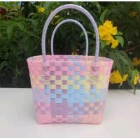 ราคา กระเป๋าสาน DIY กระจูดย้อมสีสวยใบใหญ่ งานดีคุณภาพ 12 15 4 นิ้วสะพายได้ ใส่เอกสารเหมาะมาก พร้อมส่งจากไทยส่งทุกวันนะคะ (21401394697)