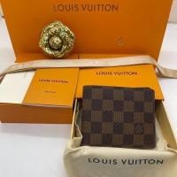 ราคา กระเป๋าสตางค์ ลายตารางรุ่นใหม่ Louis Vuitton สินค้าคุณภาพ100 จัดส่งไว (16725392974)