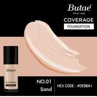 ราคา BUTAE Coverage Foundation รองพื้น โคเวอร์เรจ ฟาวน์เดชั่น เนื้อแมท 30 ml (10474221013)