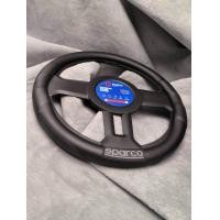 ราคา หุ้มพวงมาลัย sparco สีดำตัดด้วยลวดลายคาร์บอน ไร้กลิ่น นุ่ม กระชับจับสบาย ขนาด เส้นผ่าศูนย์กลาง 14 5 นิ้ว (21345257701)