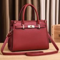 ราคา H0121 กระเป๋าถือ พร้อมส่ง สะพายข้าง 11 นิ้ว แฟชั่นผู้หญิง ไฮโซ หนังนิ่ม ออกงาน ไปทำงาน มีสายหนัง ปรับสายได้ หนังพียู ผิวลิ้นจี่ PU 2023 (20862501162)